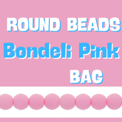 Round Beads Bondeli Pink Bag