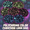 Polychrome Color Cabochon 6MM Bag